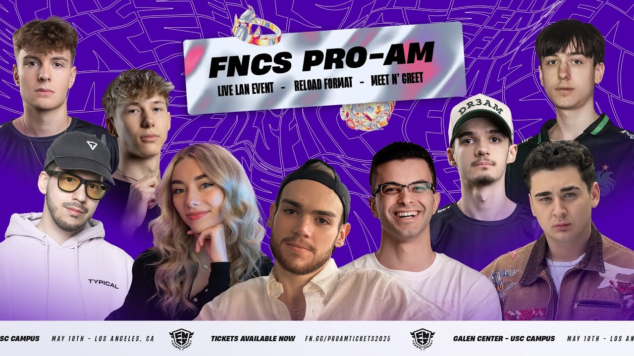 FNCS PRO-AM 2025 | FORTNITE COMPETITIVE
