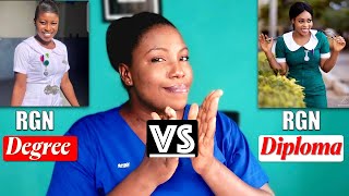 Job Difference Between DEGREE General Nurses and DIPLOMA General Nurses
