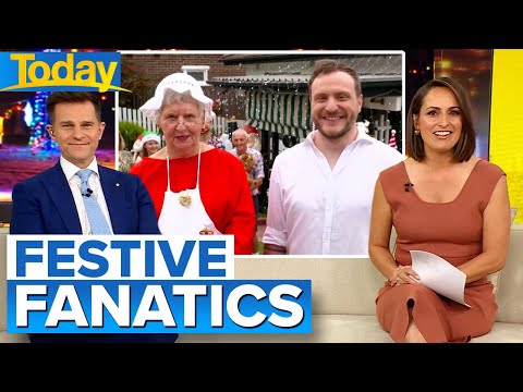 Meet the hilarious Sydney family obsessed with Christmas | Today Show Australia