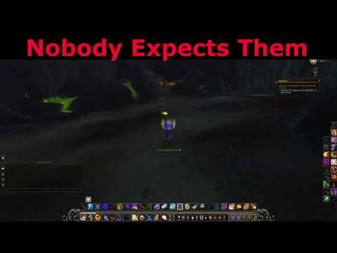 Nobody Expects Them Argus Antoran Wastes Rare World Quest World of Warcraft