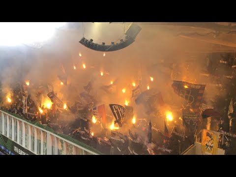 ULTRAS & FANS: MUTTENZERKURVE BASEL AWAY AT TEHELNE POLE | Slovan Bratislava - FC Basel