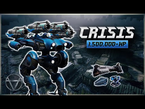 [WR] 🔥 1.5 Million HP Crisis OBLITERATES Everything – Mk3 Gameplay | War Robots