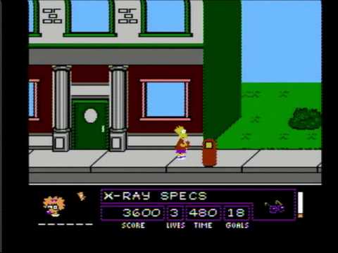 The Simpsons : Bart vs the Space Mutants Atari