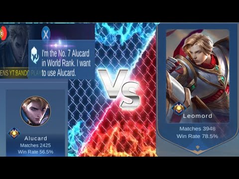 BANDO VS TOP GLOBAL LEOMORD IN RANK GAME | WHO WILL WIN? INTENSE MATCH😱