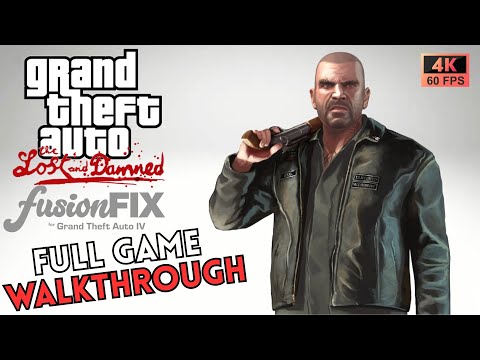 GTA The Lost and Damned: Remastered With Fusion Fix - Full Game Walkthrough In 4K