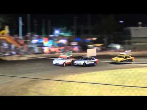 Super Stockers - Heat 6 - QLD Title - Rockhamptom Speedway - 18.02.12