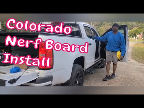 2018 Colorado Crew Cab Side Step Running Board Install