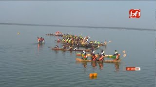 Tournoi de l’unité : 19 villages s’affrontent à la pirogue sur les eaux du barrage de Samandeni