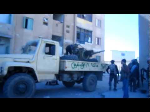 اشتباكات بين لواء أحفاد الرسول وقوات النظام أثناء معركة السيطرة على الأمن العسكري في الرقة