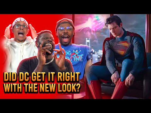 Superman Suit Reveal First Look & Reaction!
