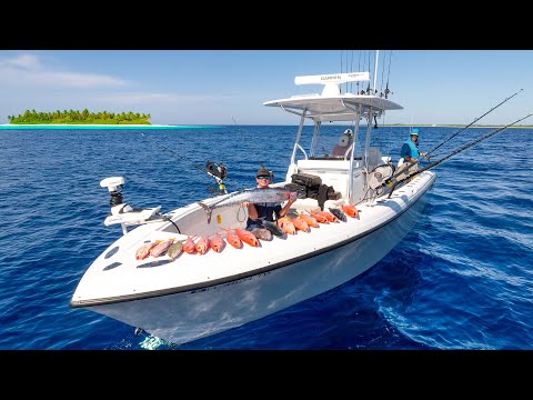 3 Days in Bahamas Fishing Paradise! Catch Clean Cook!