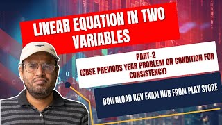 Download the video ""CBSE Previous Year Question - Consistency Condition Explained | Linear Equations in 2 Variables""