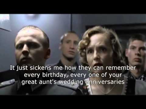Hitler berates his men for forgetting mothers day