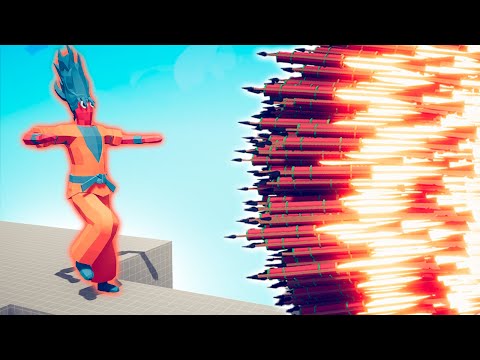 GOKU GIANT vs 1000x OVERPOWERED UNITS   TABS  Totally Accurate Battle Simulator 2024