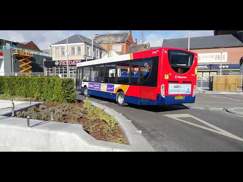 Stagecoach buses at South Shields Interchange (16/03/2020)