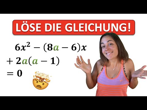 🤯 Quadratische Gleichung mit PARAMETER lösen | (Parametergleichung, Funktionsschar, Nullstelle)