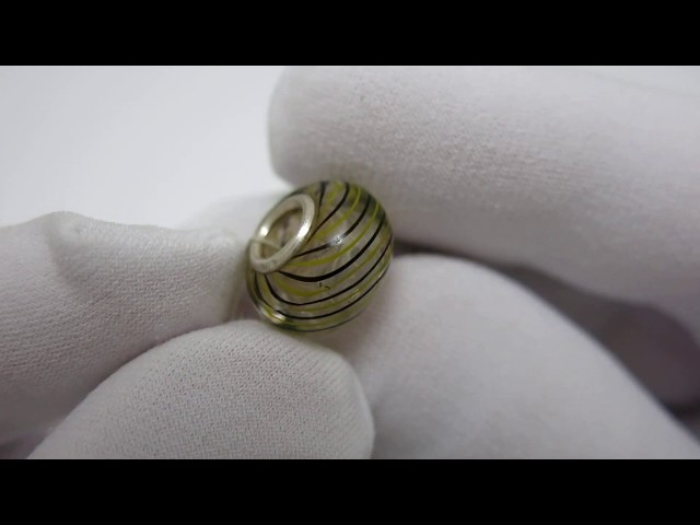 Серебряная бусина для Pandora 40410 Відео огляд