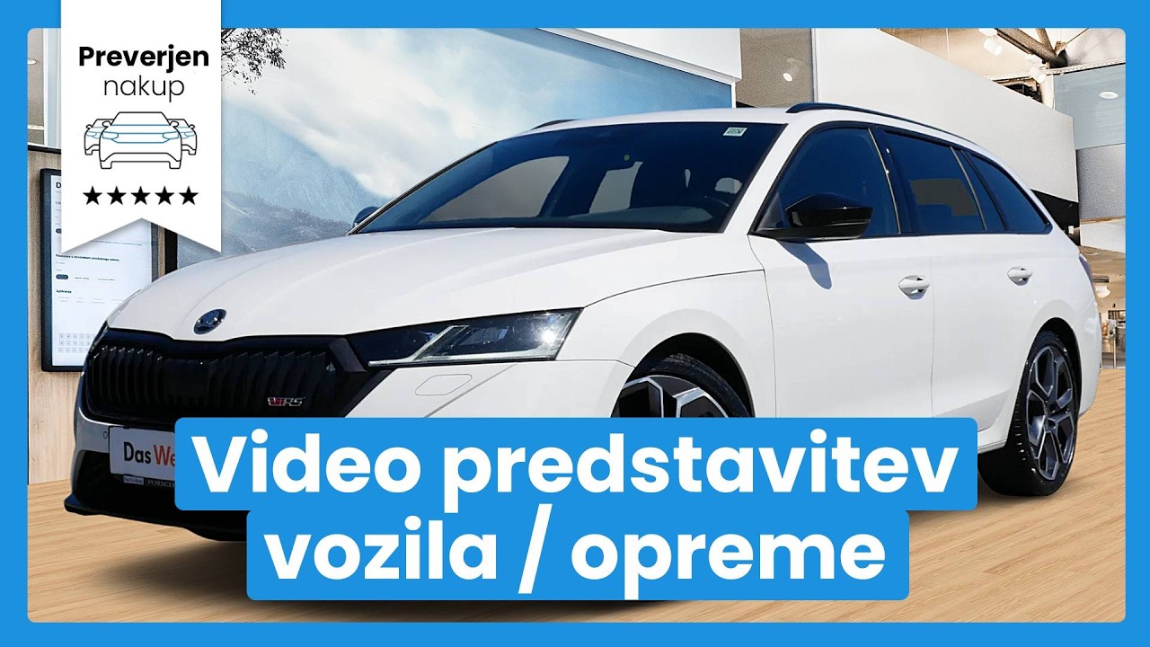 Škoda Octavia Combi 2.0 TDI RS DSG