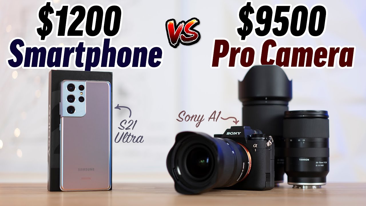 S21 Ultra vs Sony A1 8K Pro Camera Comparison: I'M SHOCKED!