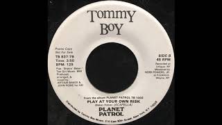 Planet Patrol - Play At Your Own Risk (Acapella)
