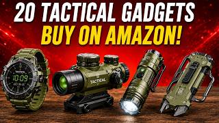 20 Tactical Gadgets on Amazon That Look Straight Out Of A Military Base!