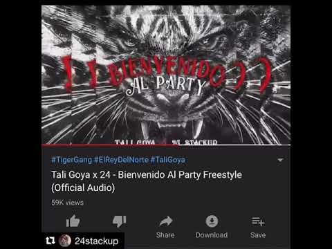 Tali Goya x 24 StackUP Welcome to the party RMX (Tiger Gang Versión)