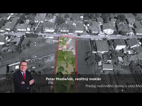 PREDANÉ - Na predaj 5-izbový rodinný dom v obci Močenok.