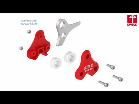 Octopus 專業經典款收/放繩器 黑色