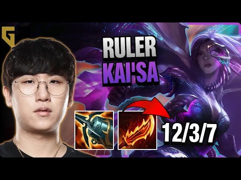 GEN Ruler BOTTOM Kai'Sa vs Ezreal | 15.9