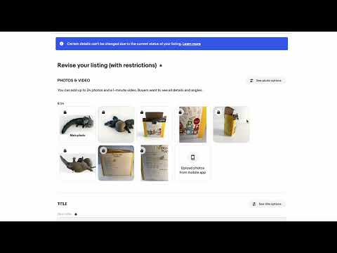 Item video thumbnail