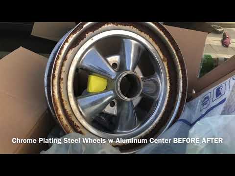 Steel Wheels Rims - Chrome  Plating - Cragar