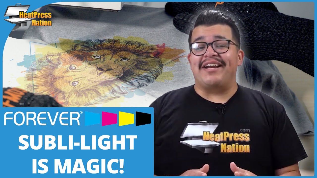 1 Step Cotton Sublimation With FOREVER Subli-Light