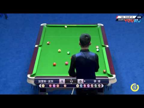 Gareth Potts (UK) VS Li Bo - World Chinese 8 Ball Masters Tour 2018-2019 Stop 2 Siping