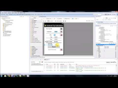 Android Tip Calculator Tutorial Chapter 3 Java Part 4