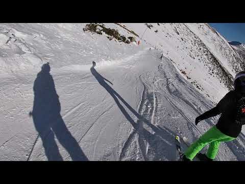 Południowy Chopok - trasa 34c, 34b(niebieskie) i 31 czerwona.