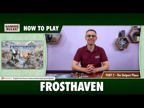 How to Play Frosthaven - Official Tutorial - The Outpost Phase