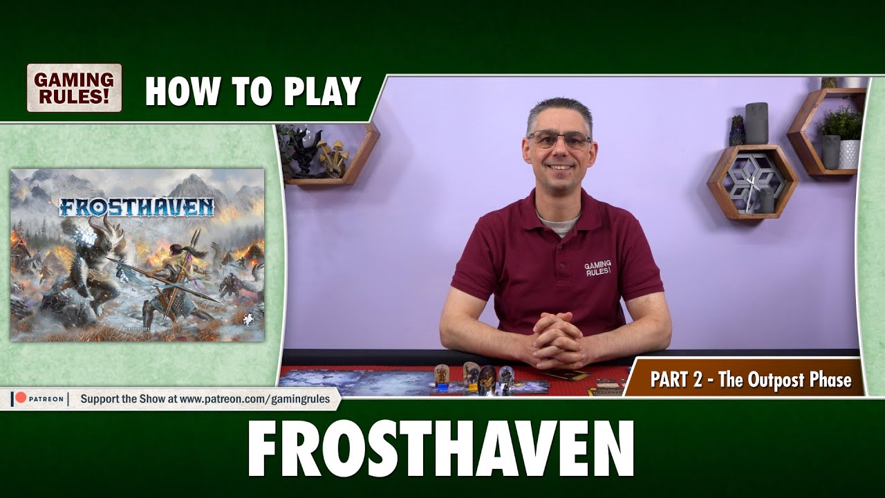 How to Play Frosthaven - Official Tutorial - The Outpost Phase