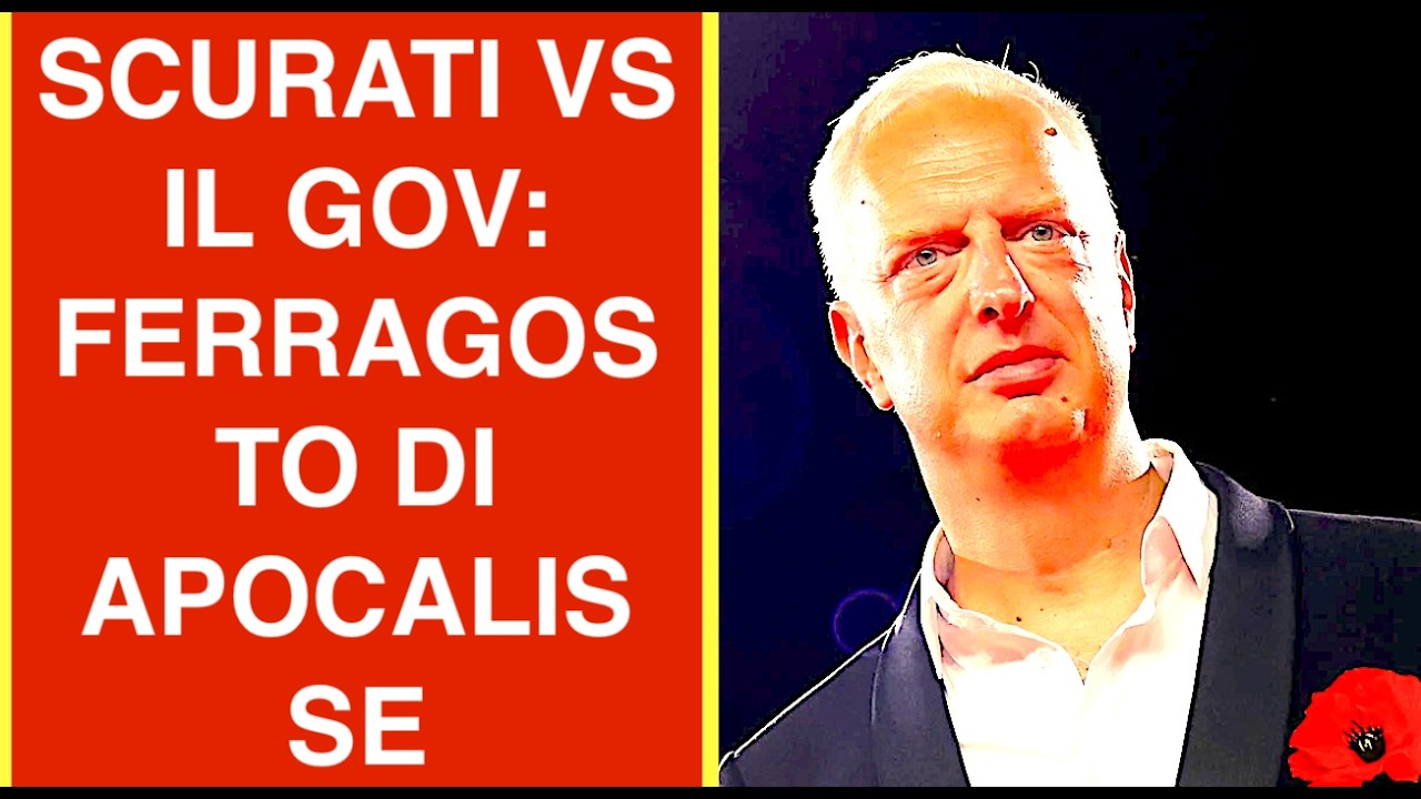 SCURATI PERDE IL CONTROLLO VS IL GOVERNO: UN NORMALE FERRAGOSTO DI APOCALISSE