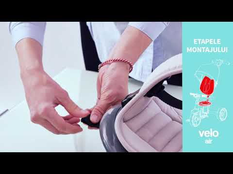 Coccolle Velo Air Beige Bērnu trīsritenis