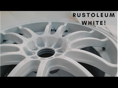 $10 How to Spray Paint Wheels White! | Part 1 | 2005 Honda Civic Si EP3