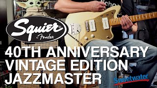 Video thumbnail for Squier 40th Anniversary Vintage Edition Jazzmaster by Pedal of the Day