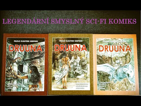 Druuna: smyslný sci-fi komiks číslo jedna
