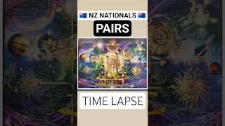 New Zealand Jigsaw Puzzle Championships 2025 - Pairs Category - Time Lapse