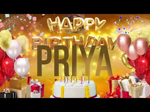 PRiYA - Happy Birthday Priya अनिल