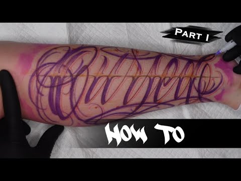 HOW TO FREEHAND LETTERING | "SCRIPT-CURSIVE" FULL PROCESS - Part I | JJ INK