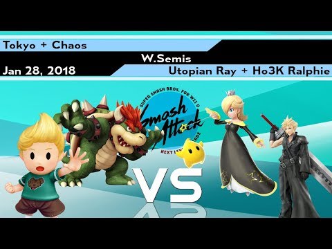 SmashAttack 24 - [W.Semis] Tokyo + Chaos vs Utopian Ray + Ho3K Ralphie