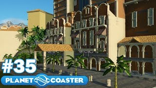 Let&#39;s Build the Ultimate Theme Park! - Planet Coaster - Part 35 (Hotel with Pool)