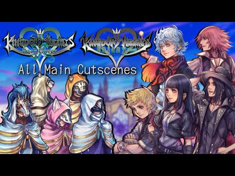 KHUx & Back Cover: All Important Cutscenes/Best Order [Full Movie/Complete Story][Watch after DDD]
