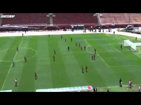 Gol de Bruno em Jogo treino do São Paulo x Boa