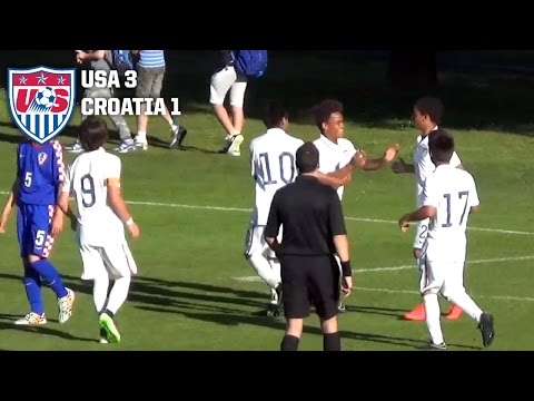 U-14 BNT vs. Croatia: Highlights - May 11, 2015
